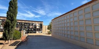 El cementerio municipal de Paterna ha ampliado su capacidad con nuevos nichos.