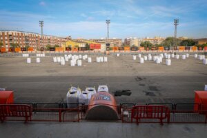 El campo de Sant Gregori en Torrent se renueva para el partido de Copa del Rey.