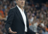 Pedro Martínez, entrenador del Valencia Basket, durante un partido.