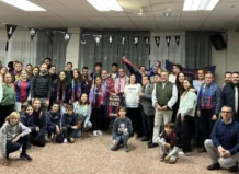 Una amplia representación del Levante UD asiste al primer aniversario de la peña La Rana Mecánica Rocafort-Godella Una amplia representación del Levante UD asiste al primer aniversario de la peña La Rana Mecánica