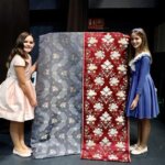 Las telas que lucirá la Corte de Honor Infantil fueron presentadas en Beniparrell.