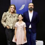 Las telas que lucirá la Corte de Honor Infantil fueron presentadas en Beniparrell.