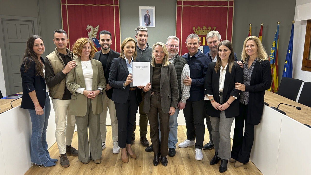 El equipo de gobierno de Puçol presenta el presupuesto de 2026.