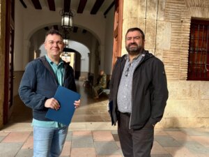 José Antonio Cuberos y Jesús Monzó en Catarroja tras la renovación de la vicealcaldía
