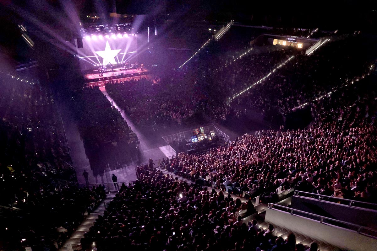 Concierto de Roxette en el Roig Arena con gran afluencia de público.