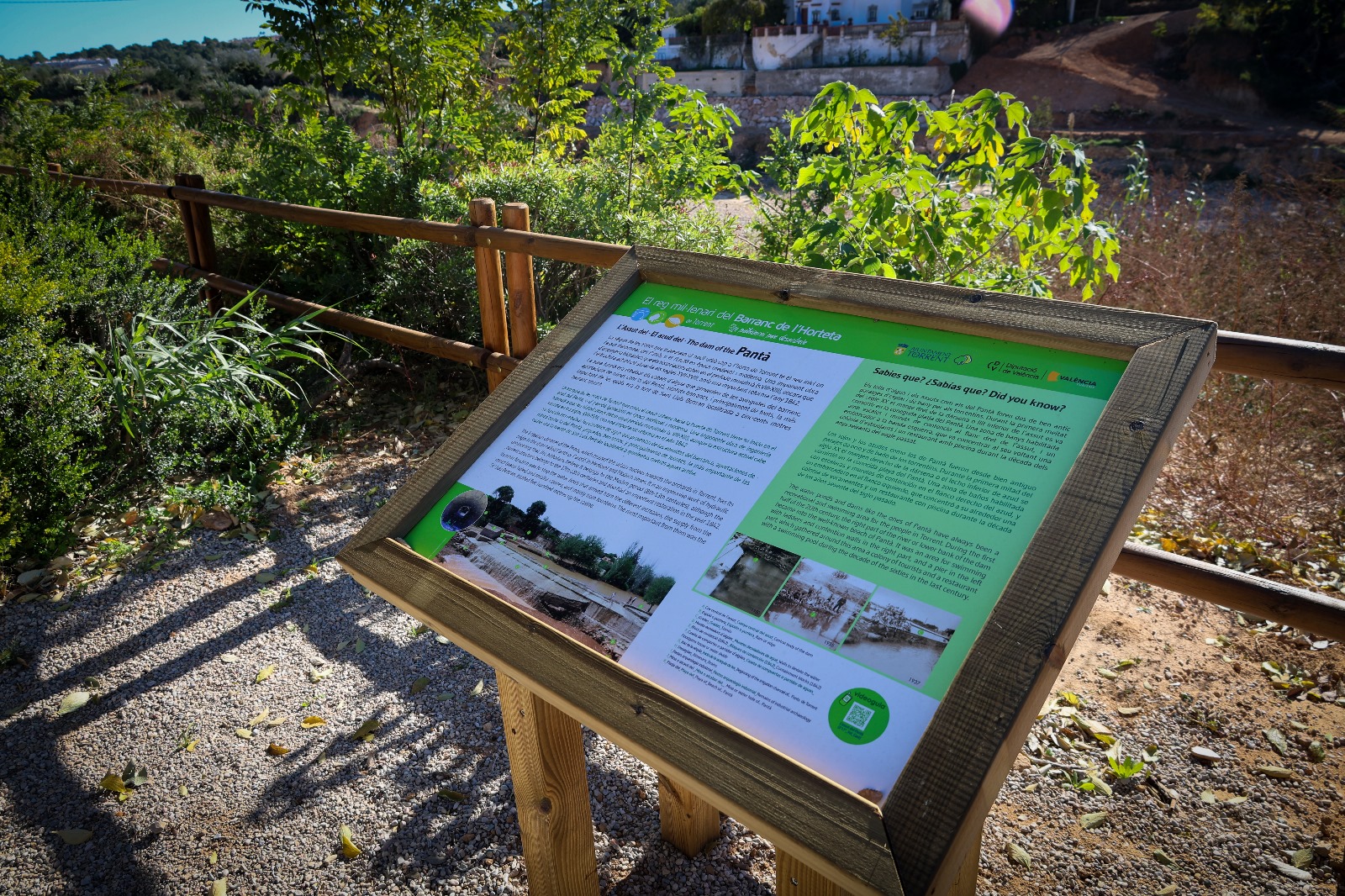 Una subvención provincial permite recuperar la señalización del Reg Mil·lenari tras los daños de la DANA