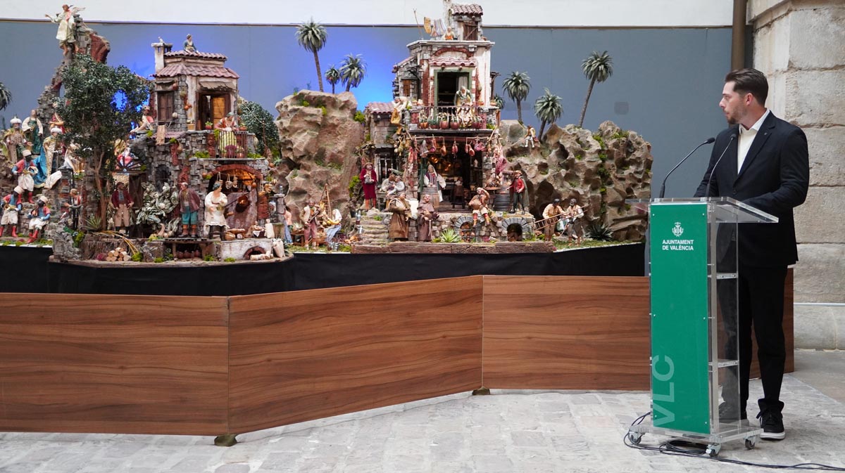 Exposición del Belén Napolitano en el Palacio de Cervelló en Valencia