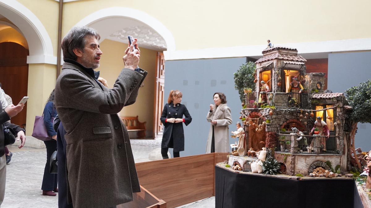 Visita al Belén Napolitano en el Palacio de Cervelló en Valencia