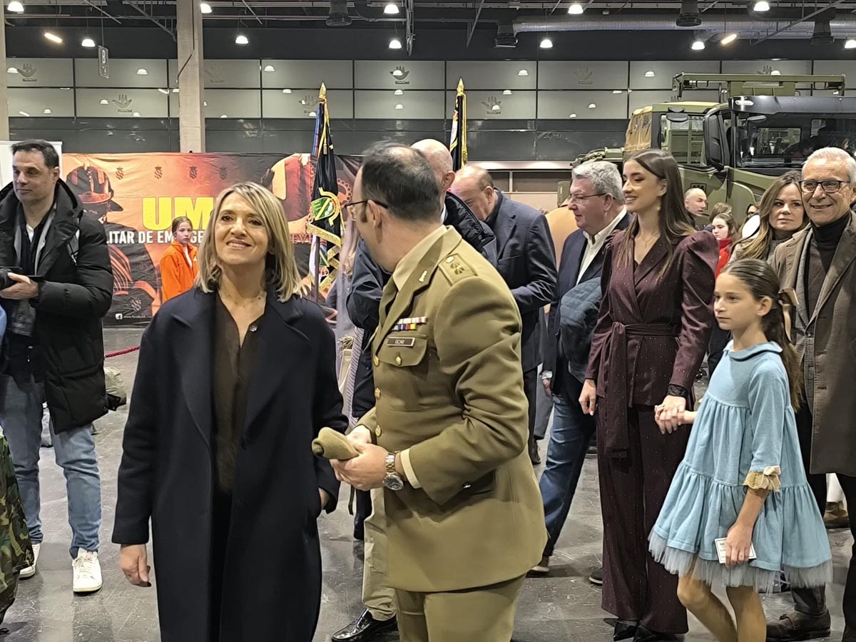 Las Fuerzas Armadas en Expojove