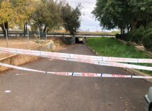 El fin de la alerta roja por lluvias decretado por Emergencias regresa a la normalidad a la comarca de l'Horta Paso inferior cerrado en Alaquàs por riesgo de lluvias intensas