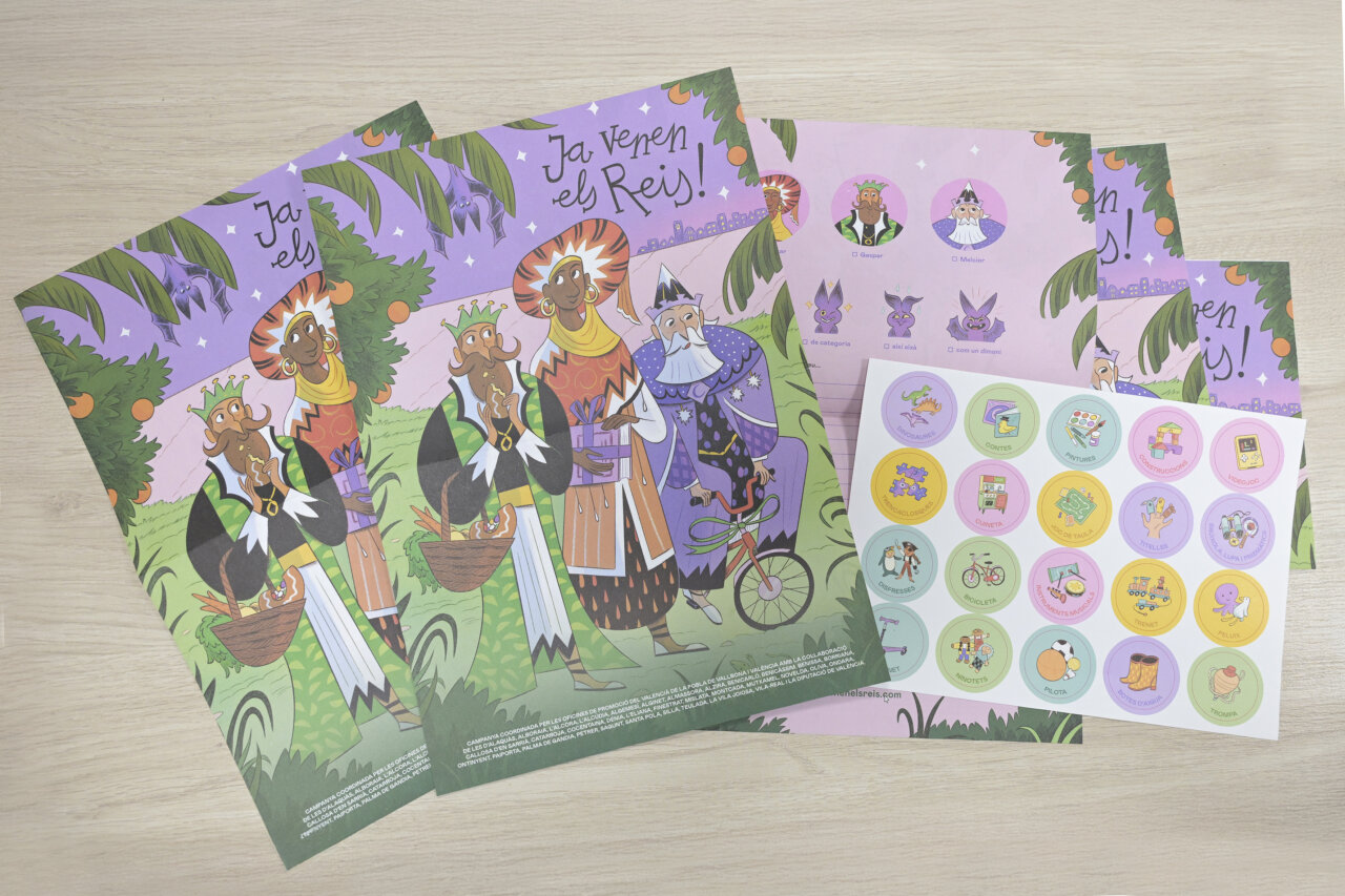 Cartas de los Reyes Magos para niños en Paiporta