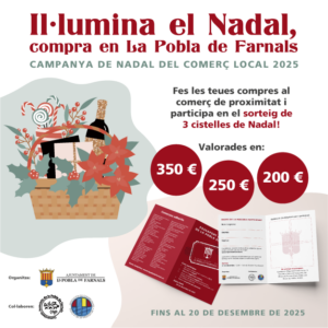 Campaña de Navidad 2025 en La Pobla de Farnals Cartel de la campaña de Navidad en La Pobla de Farnals 2025
