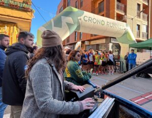 Participantes en la carrera 10K solidaria en Foios
