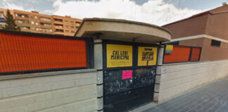 Entrada del CEIP Profesor Santiago Grisolía en Valencia