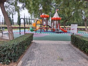 Parque cerrado en Mislata debido a alerta roja por lluvias