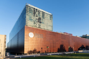 Edificio de la Ciudad Politécnica de la Innovación en Valencia. Investigadores de la UPV