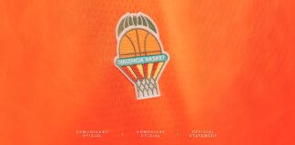 Aplazado el partido de la mañana contra Casademont femenino y, pendiente de la evolución del temporal, el de la tarde Logotipo de Valencia Basket en fondo naranja