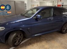 Coche de alta gama confiscado por la Policía Nacional en Aldaia