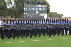 Ceremonia de entrega de medallas a la ciudadanía y cuerpos policiales en Paiporta.