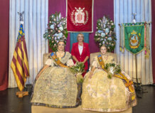 Nairobi Gil y Elisa Moreno en la exaltación de Falleras Mayores de Benetússer 2026