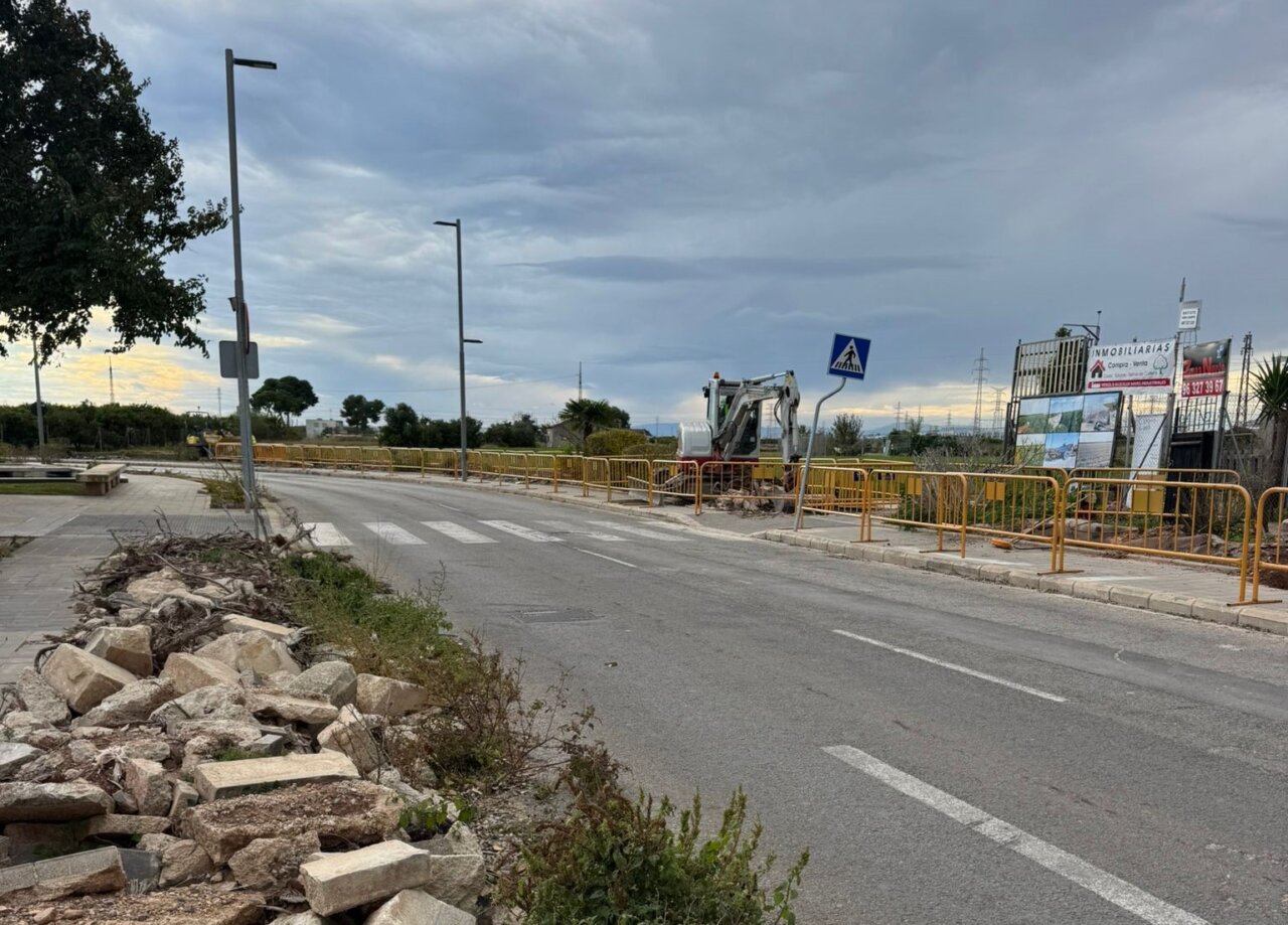 Foios inicia les obres de la ronda sud Foios inicia les obres de la ronda sud