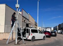 Se instalan cámaras de videovigilancia en los polígonos de Moncada para mejorar la seguridad.