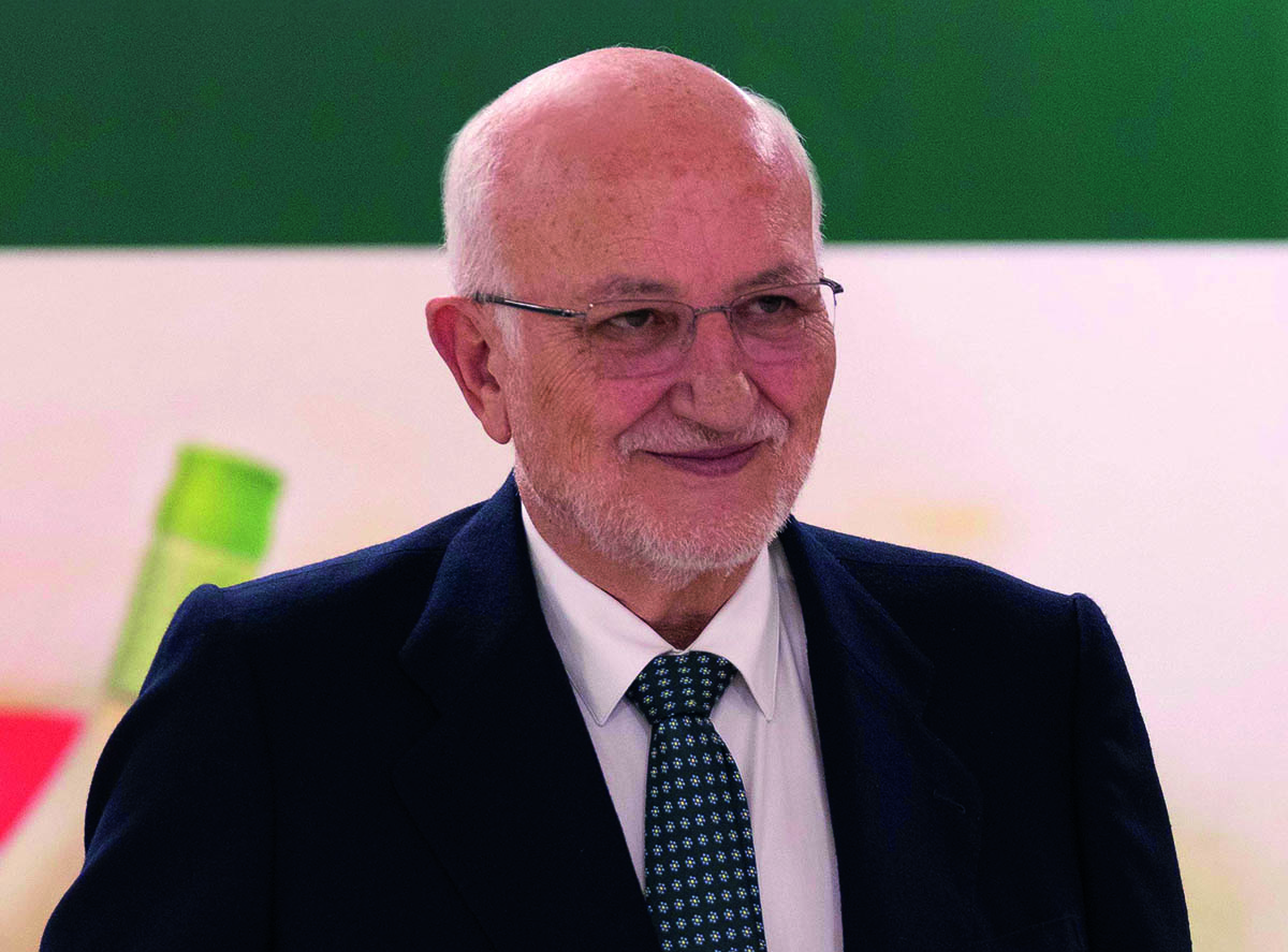 Juan Roig, presidente de Mercadona, sonriendo en un evento