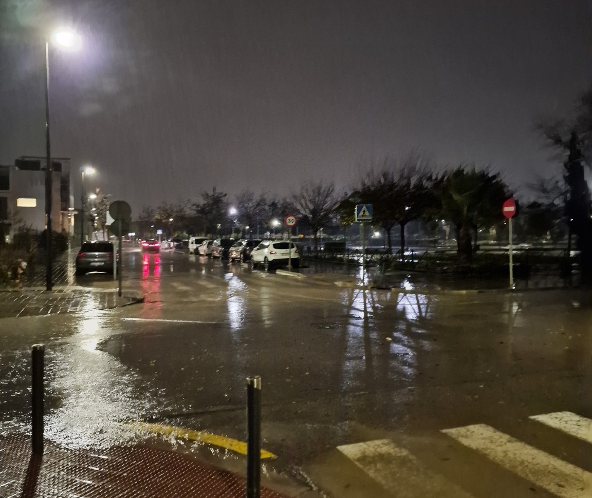 Intensas lluvias en Albal modifican la programación navideña.