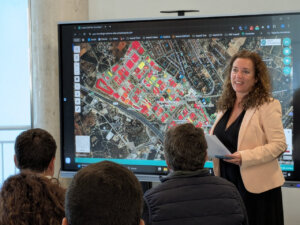 Presentación del mapa solar en el Parc Tecnològic de Paterna