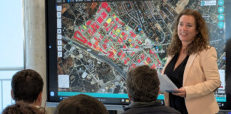 Presentación del mapa solar en el Parc Tecnològic de Paterna