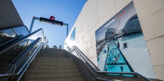 Estación de metro Amado Granell-Montalivet en Valencia