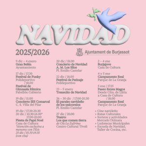 Programación de Navidad Burjassot 2025-2026