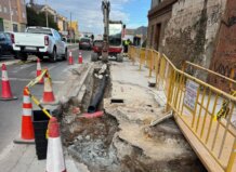 Començen les millores en accessibilitat i seguretat a la CV-300 al seu pas per Foios Obras en la carretera CV-300 para mejorar la accesibilidad y seguridad.