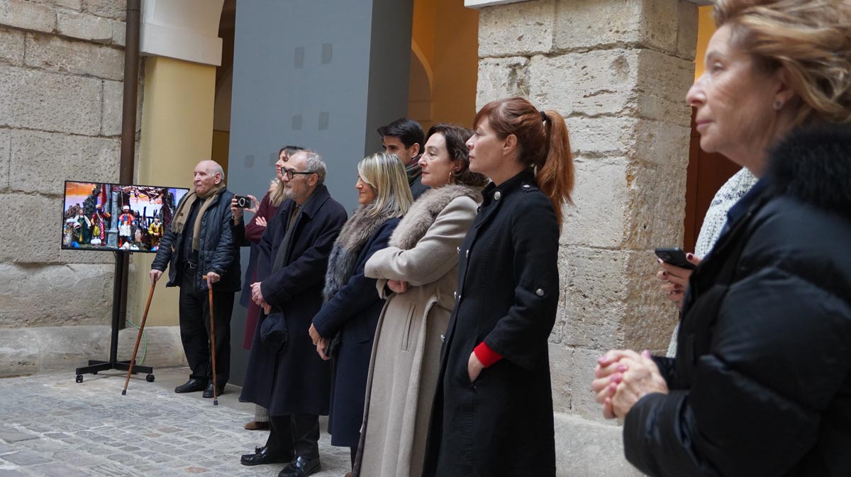 Inauguración del Belén Napolitano en el Palacio de Cervelló en Valencia.