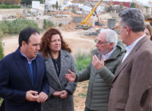 Pérez Llorca elige Picanya para su primera visita y para pedir reactivar la coordinación con el Gobierno central Visita de Pérez Llorca a las obras en Picanya junto a autoridades locales.