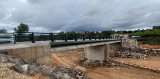 Nuevo puente Mas de Sabater sobre el barranco de Minyerola en Picassent