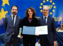 La alcaldesa de Quart de Poblet recibe un premio de la FEMP.