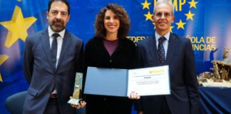 La alcaldesa de Quart de Poblet recibe un premio de la FEMP.