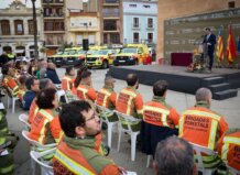76 brigadistas forestales reciben en Torrent el reconocimiento oficial como bomberos forestales Ceremonia de reconocimiento a brigadistas forestales en Torrent