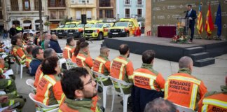 Ceremonia de reconocimiento a brigadistas forestales en Torrent