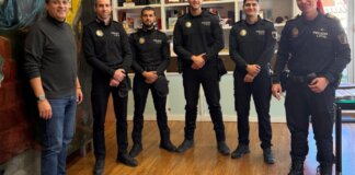 Nuevos agentes de policía en Alfafar con tecnología avanzada