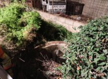 Rescatada una persona en Massamagrell tras caer a un foso de alcantarillado de 4 metros de profundidad Rescate de una persona caída en una alcantarilla en Massamagrell.