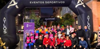 La San Silvestre de Albal reunió a corredores en un ambiente festivo.