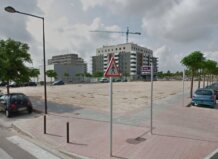 Terreno donde se construirá el nuevo centro de salud de Albal. Mejorará la atención primaria en la zona.