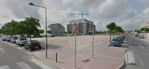 Terreno donde se construirá el nuevo centro de salud de Albal. Mejorará la atención primaria en la zona.