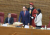 La Associació Víctimes 29-O reclama gestos reales al nuevo president tras pedir perdón en su toma de posesión Juanfran Pérez Llorca durante su toma de posesión como presidente de la Generalitat