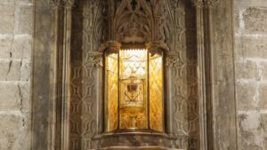 El Santo Cáliz, símbolo de la ciudad de Valencia,