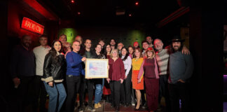 Grupo de personas en la cumbre de la Red de Ciudades por la Música en Valencia.