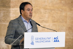 Juanfran Pérez Llorca presenta la nueva estructura del Consell en Valencia