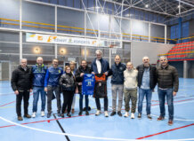 Visita del director general d'Esport al pavelló de Sedaví